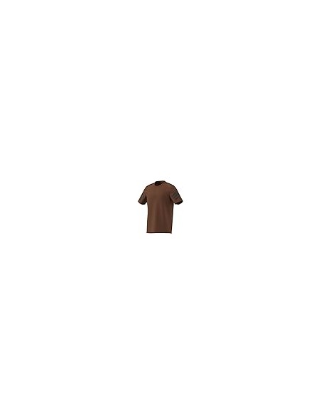 CAMISETA MANGA CORTA MARRÓN ADIDAS HOMBRE
