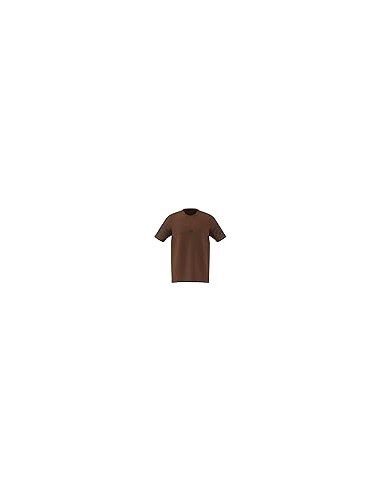 CAMISETA MANGA CORTA MARRÓN ADIDAS HOMBRE