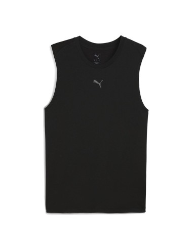 CAMISETA TÉCNICA NEGRA MANGA SISA HOMBRE PUMA