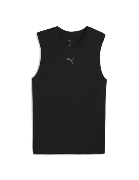 CAMISETA TÉCNICA NEGRA MANGA SISA HOMBRE PUMA