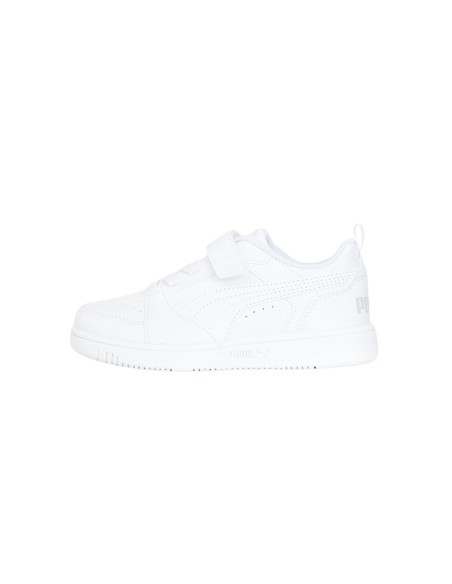 Bota Puma-Puma Rebound V6 Lo AC+ PS-397419-03-BLANCO-GRISES UNISEX JUNIOR