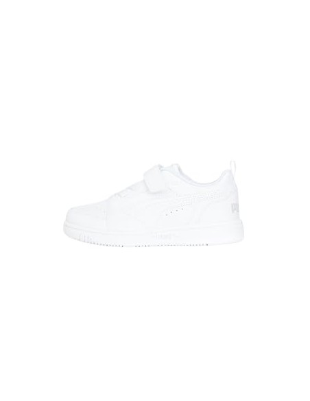 Bota Puma-Puma Rebound V6 Lo AC+ PS-397419-03-BLANCO-GRISES UNISEX JUNIOR