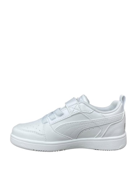 Bota Puma-Puma Rebound V6 Lo AC+ PS-397419-03-BLANCO-GRISES UNISEX JUNIOR