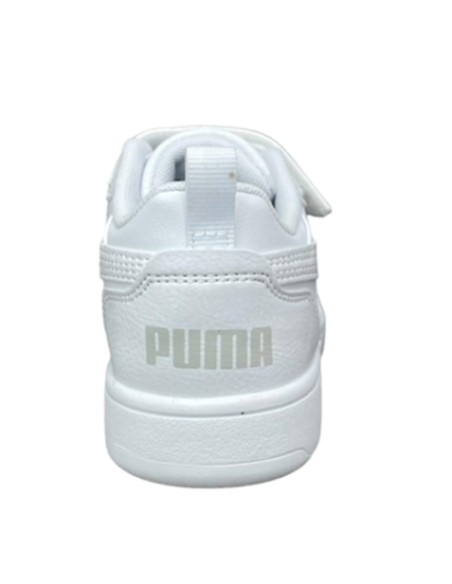 Bota Puma-Puma Rebound V6 Lo AC+ PS-397419-03-BLANCO-GRISES UNISEX JUNIOR