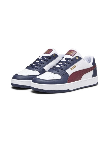 PUMA Calzado multideporte-Puma Caven 2.0-392290-05-BLANCO-ROJO