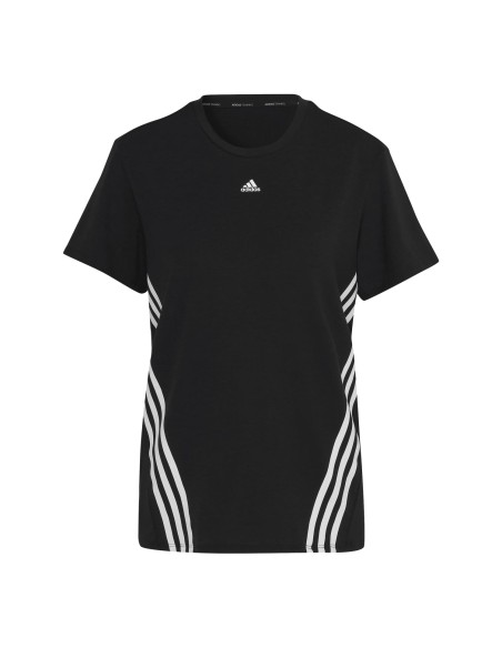 Camiseta ADIDAS-WTR ICNS 3S T-HK6975-NEGRO-MUJER