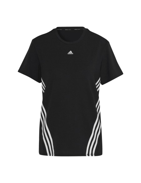 Camiseta ADIDAS-WTR ICNS 3S T-HK6975-NEGRO-MUJER