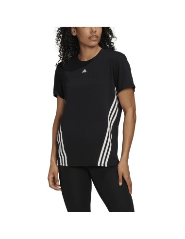 Camiseta ADIDAS-WTR ICNS 3S T-HK6975-NEGRO-MUJER