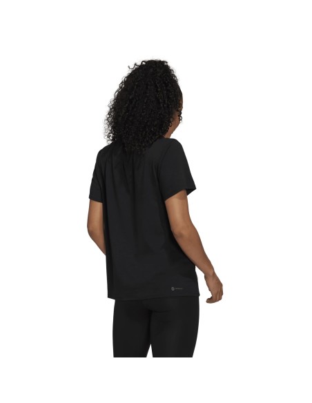 Camiseta ADIDAS-WTR ICNS 3S T-HK6975-NEGRO-MUJER