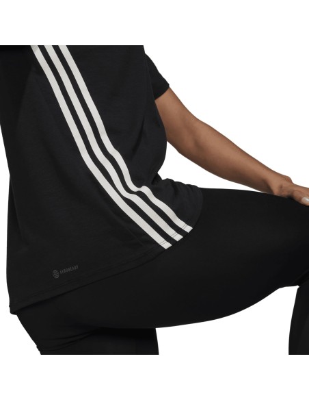 Camiseta ADIDAS-WTR ICNS 3S T-HK6975-NEGRO-MUJER