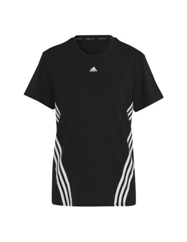 Camiseta ADIDAS-WTR ICNS 3S T-HK6975-NEGRO-MUJER