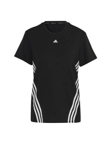 Camiseta ADIDAS-WTR ICNS 3S T-HK6975-NEGRO-MUJER