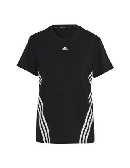 Camiseta ADIDAS-WTR ICNS 3S T-HK6975-NEGRO-MUJER