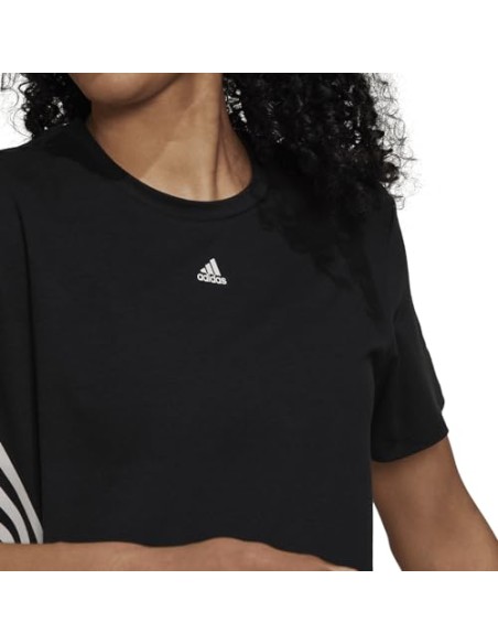 Camiseta ADIDAS-WTR ICNS 3S T-HK6975-NEGRO-MUJER