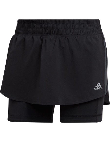 Pantalón corto ADIDAS-RI 3S SKORT-HC6324-NEGRO-MUJER