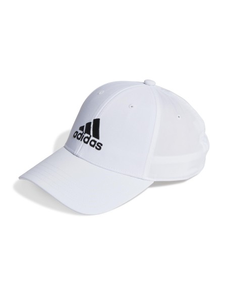 Gorra ADIDAS-BBALLCAP LT EMB-II3552-BLANCO-UNISEX