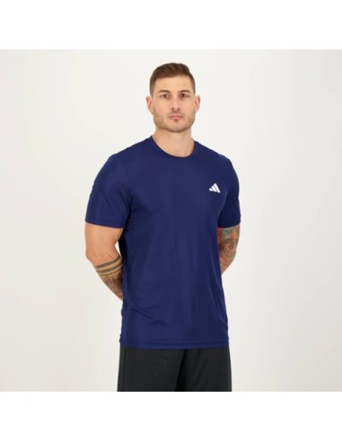 Camiseta ADIDAS-TR-ES BASE T-IC7429-AZUL-HOMBRE