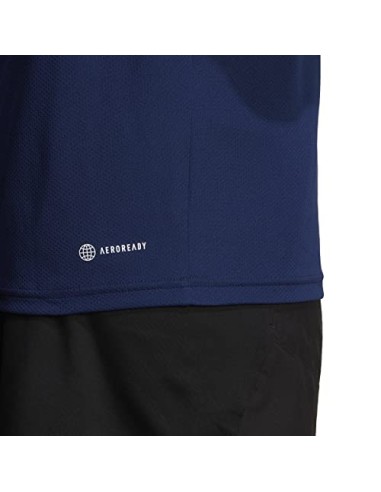 Camiseta ADIDAS-TR-ES BASE T-IC7429-AZUL-HOMBRE