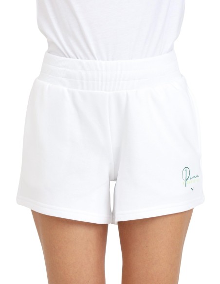 PUMA PANTALÓN CORTO MUJER SWEAT A-LINE