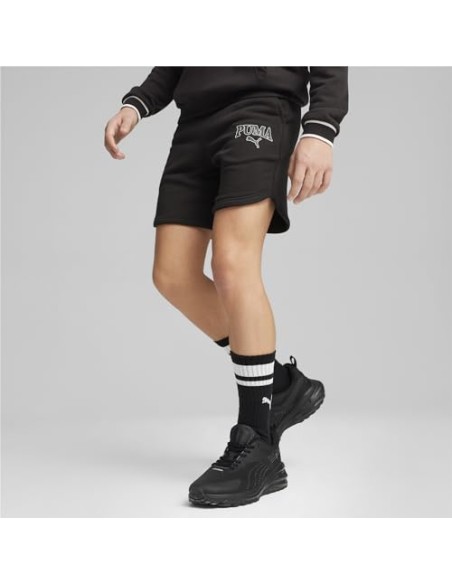 Pantalon corto PUMA 679267-01-PUMA SQUAD Shorts TR B-UNISEX JUNIOR-BLANCO