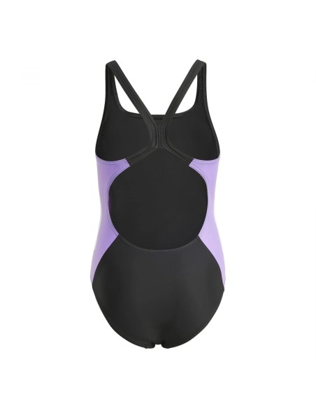 Bañador ADIDAS-CUT 3S SUIT-IB4336-NEGRO-UNISEX JUNIOR