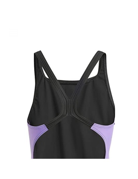 Bañador ADIDAS-CUT 3S SUIT-IB4336-NEGRO-UNISEX JUNIOR