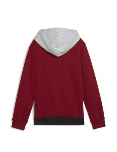 Sudadera PUMA ESS BLOCK Hoodie FL, Intense Red 2