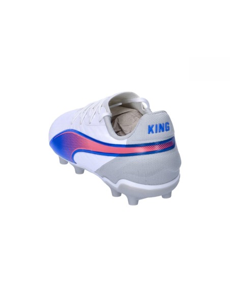 BOTA DE FÚTBOL PUMA KING MATCH FG/AG JR WHITE (108048-02)