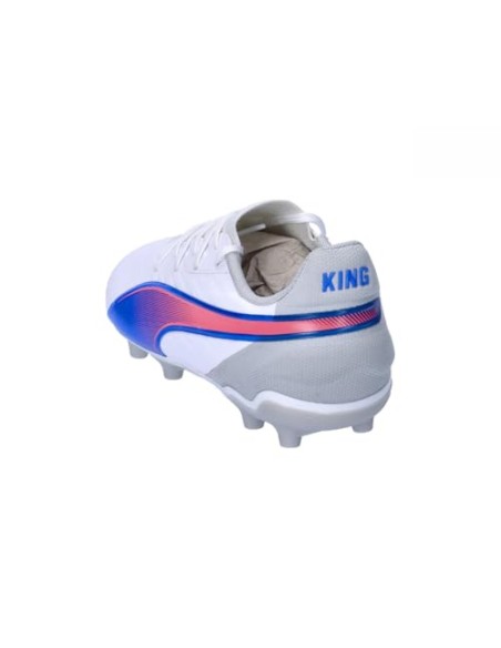 BOTA DE FÚTBOL PUMA KING MATCH FG/AG JR WHITE (108048-02)