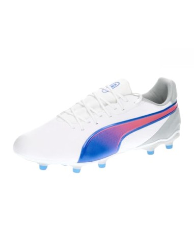 BOTA DE FÚTBOL PUMA KING MATCH FG/AG WHITE...