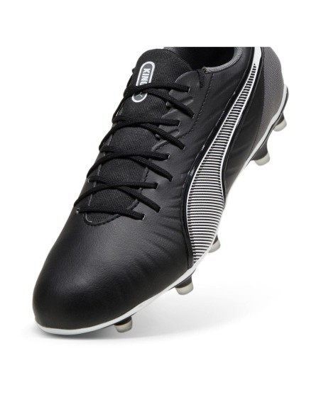 BOTA DE FÚTBOL PUMA KING MATCH FG/AG WHITE (107863-02)