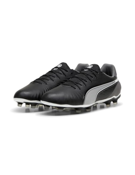 BOTA DE FÚTBOL PUMA KING MATCH FG/AG WHITE (107863-02)