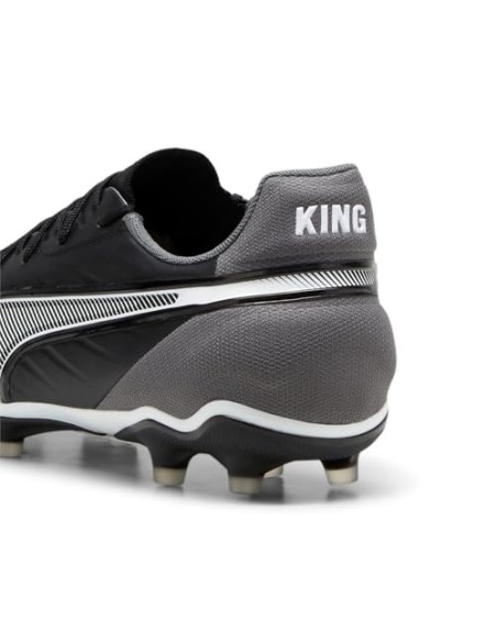 BOTA DE FÚTBOL PUMA KING MATCH FG/AG WHITE (107863-02)