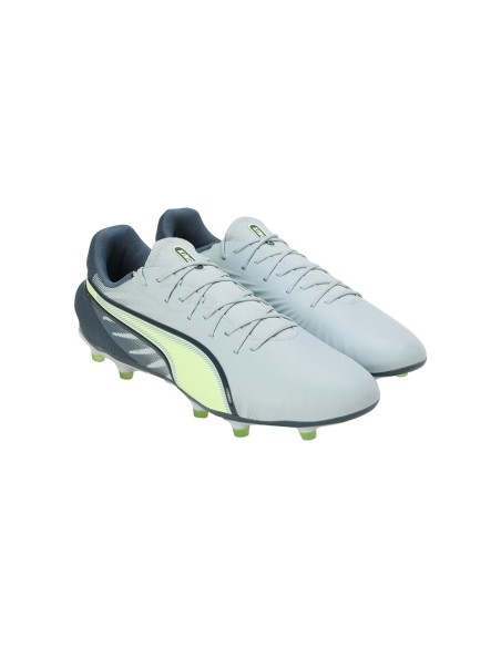 BOTA DE FÚTBOL PUMA KING MATCH FG/AG WHITE (107863-02)