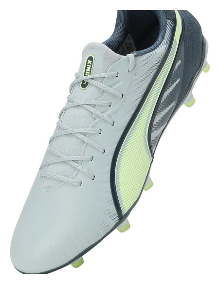 BOTA DE FÚTBOL PUMA KING MATCH FG/AG WHITE (107863-02)