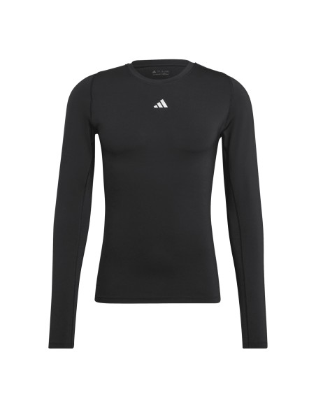 Camiseta ADIDAS-TF LS TEE M-HP0626-NEGRO-HOMBRE