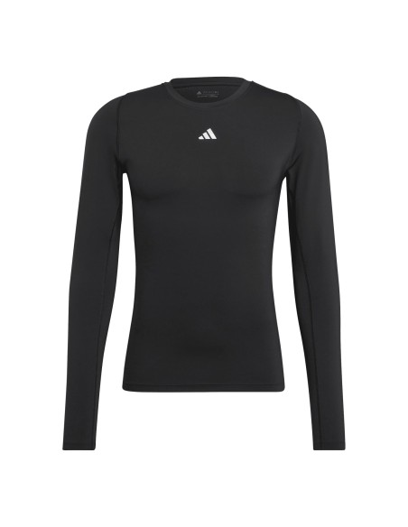 Camiseta ADIDAS-TF LS TEE M-HP0626-NEGRO-HOMBRE