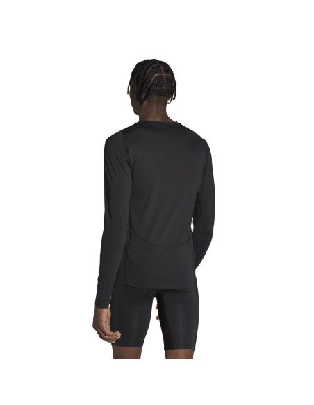 Camiseta ADIDAS-TF LS TEE M-HP0626-NEGRO-HOMBRE