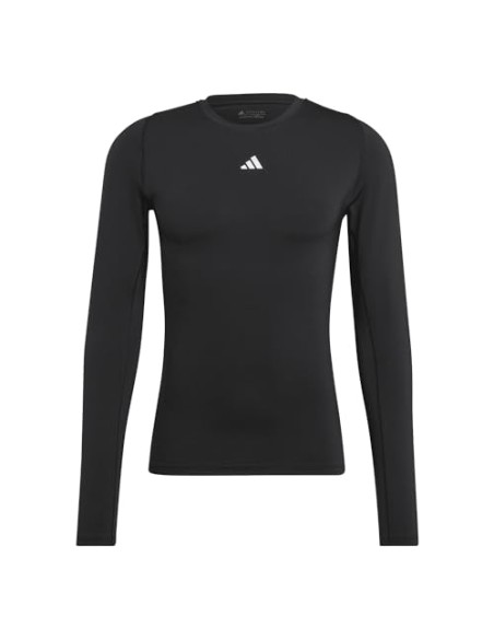 Camiseta ADIDAS-TF LS TEE M-HP0626-NEGRO-HOMBRE