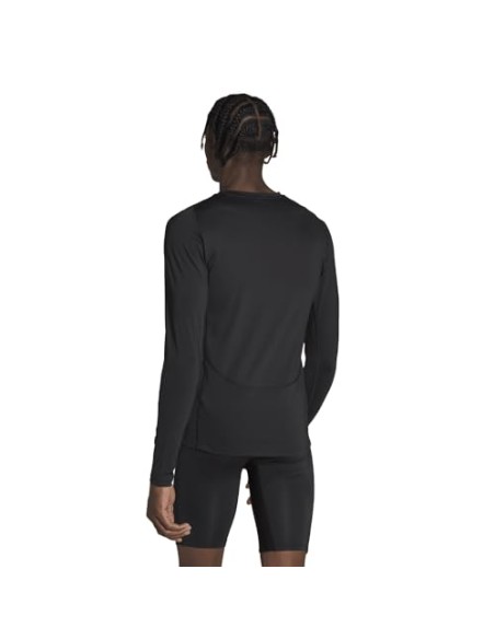 Camiseta ADIDAS-TF LS TEE M-HP0626-NEGRO-HOMBRE