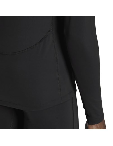 Camiseta ADIDAS-TF LS TEE M-HP0626-NEGRO-HOMBRE