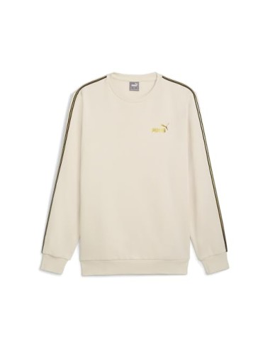 SUDADERA PUMA ESS TAPE MINIMAL GOLD CREWNECK