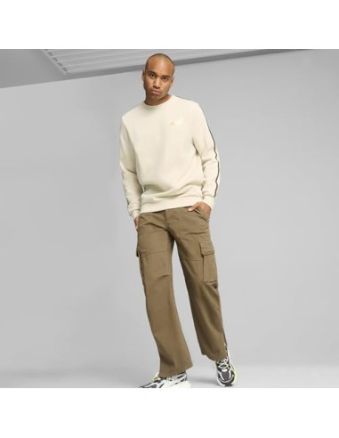 SUDADERA PUMA ESS TAPE MINIMAL GOLD CREWNECK