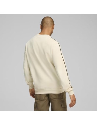 SUDADERA PUMA ESS TAPE MINIMAL GOLD CREWNECK
