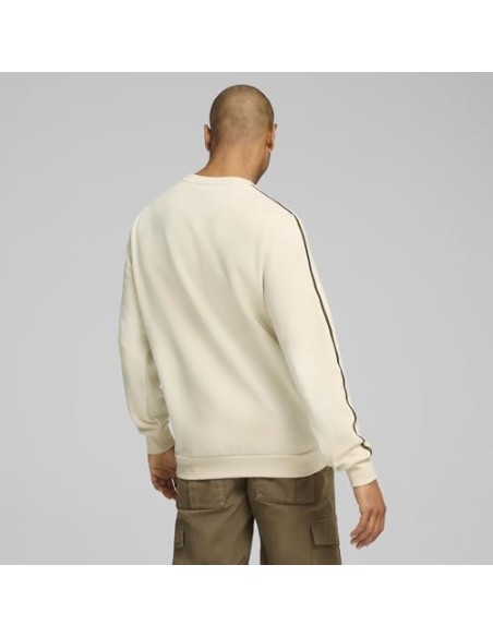 SUDADERA PUMA ESS TAPE MINIMAL GOLD CREWNECK