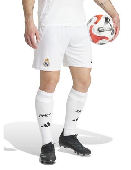 PANTALON CORTO REAL MADRID H SHO BLANCO IU5008