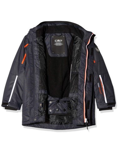 CMP BOY JACKET SNAPS HOOD