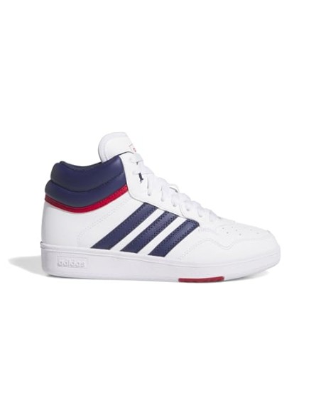 Calzado Basket Adidas HOOPS 4.0 MID J-JI0904-NEGRO-UNISEX JUNIOR