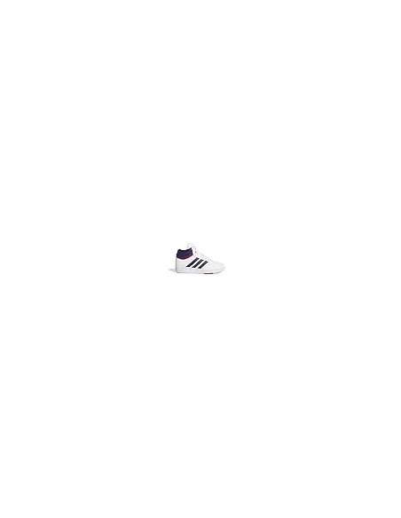 Calzado Basket Adidas HOOPS 4.0 MID J-JI0904-NEGRO-UNISEX JUNIOR