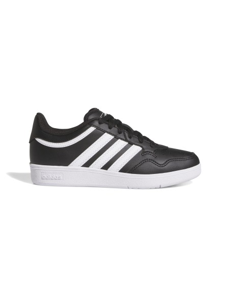Calzado Basket Adidas HOOPS 4.0 J-JI3474-NEGRO-UNISEX JUNIOR